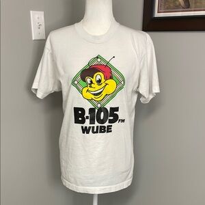 Screen Stars Vintage Single Stiff B105 Cincinnati Country Radio Station Tshirt